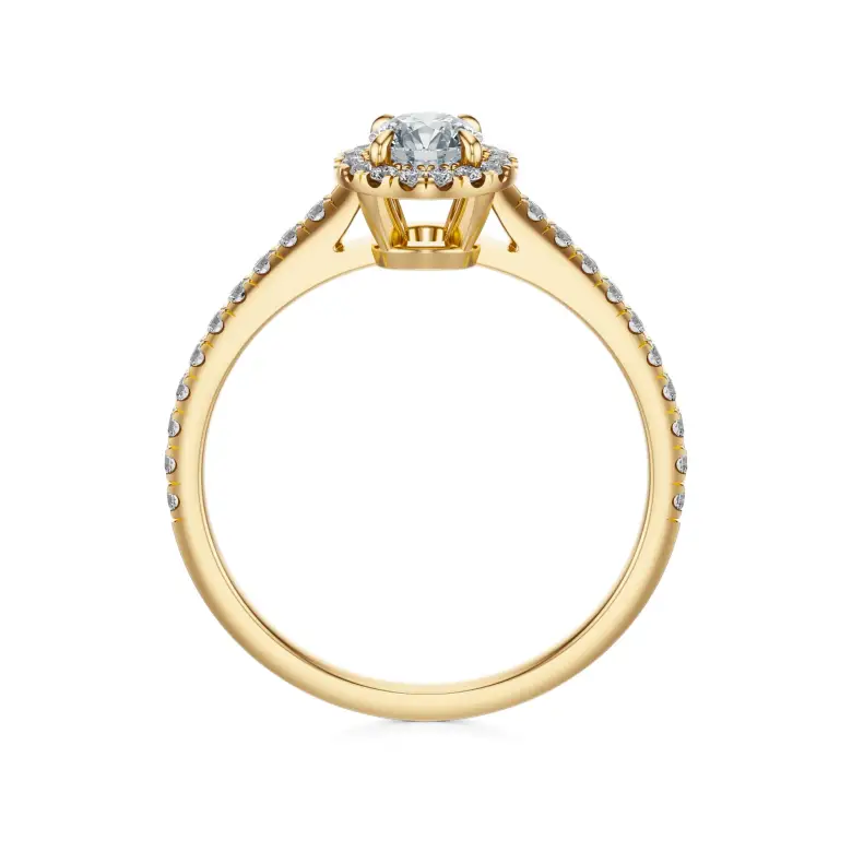 Pierścionek zaręczynowy z diamentami AJPZ_096